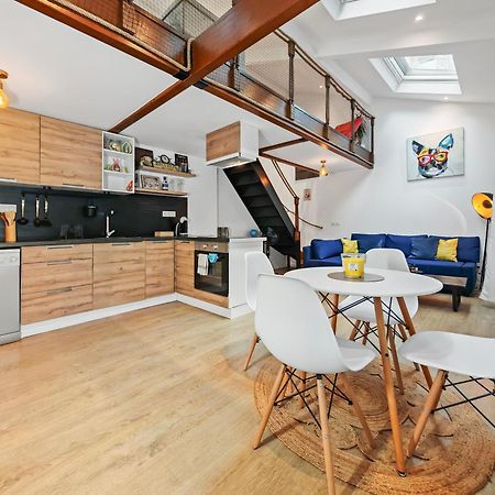 Loft Duplex A 2 Min De Paris - Parking Gratuit Apartamento Le Pré-Saint-Gervais Exterior foto