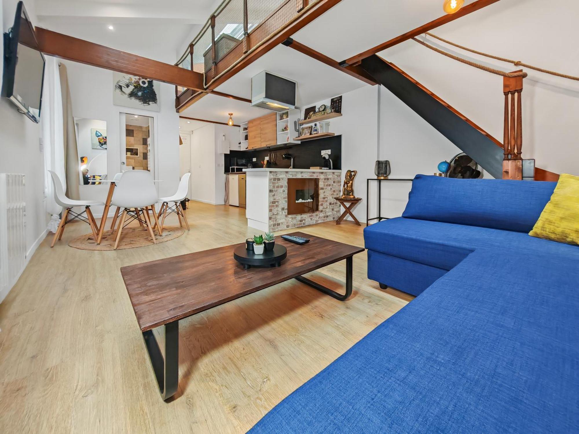 Loft Duplex A 2 Min De Paris - Parking Gratuit Apartamento Le Pré-Saint-Gervais Exterior foto
